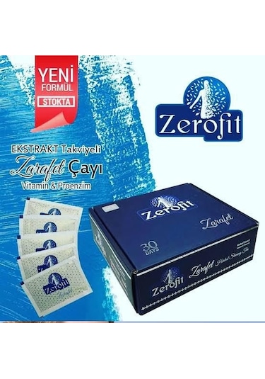 Zerofit Detoks Etkili Karışık Bitki Ekstratlı Form Çayı 60'lı