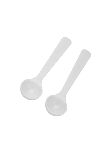 Tenfowee 100 Adet 2ml/1g Plasti K Ölçüm Kaşığı - Bahçe Gübreleme, Mutfak Pişirme, Pastacılık İçin Dayanıklı, Temizlenmesi Kolay, Çevre Dost