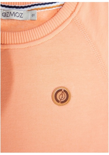 Kız Çocuk Turuncu Organik Sweatshirt Turuncu