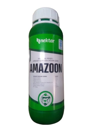 Amazoon Hayvansal Menşeli Aminoasit Sıvı Organik Gübre (1 Litre)