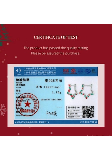 Wostu 925 Ayar Gümüş Yıldız Şekli Kulak Tokaları Renkli Emaye Halka Küpeler Kadınlar İçin Noel Güzel Takı Hediye