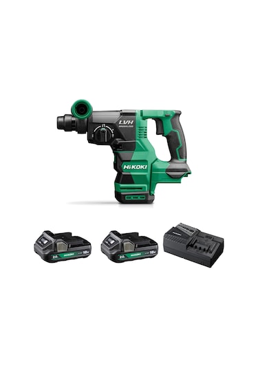 Hikoki DH1826DA-2.0 18V/2.0AH 26 MM 3.2j SDS Plus Kömürsüz Şarjlı Kırıcı Delici Matkap