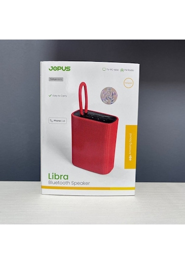 Jopus Libra Askılı Taşınabilir Radyolu Bluetooth Hoparlör