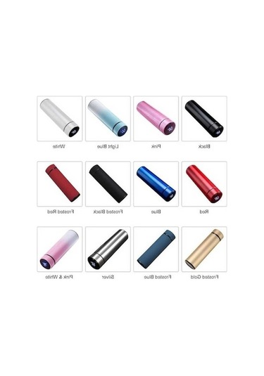 Didadodo Tutar Akıllı Termos, Gümüş Zg Sıcak/soğuk, Led Ekranlı, 480ml, Paslanmaz Çelik Gümüş