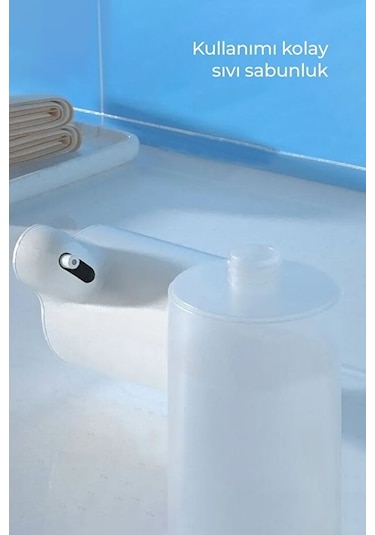 Neutron Ntl-sd-35ml Akıllı Sensörlü Şarjlı Köpük Sabunluk Beyaz