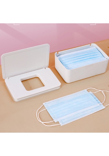 Kosona Pp Materyal Kapaklı Depolama Kutusu - Ev Kullanıma Büyük Kapasiteli, Toz Ve Nem Koruyucu, 18.5x12.2x7cm Siyah-alt Beyaz-kapak Siyah