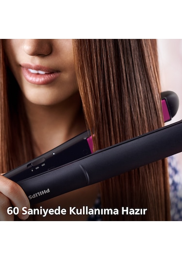 Philips Essential ThermoProtect Keratin Katkılı Seramik Saç Düzleştirici BHS375/00