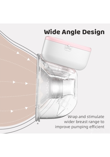 Suofeng Elektrikli Göğüs Pompası - 4 Mod, 12 Emiş Seviyesi, 180ml Kapasiteli, Taşınabilir Ve Sessiz