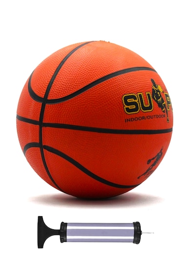 Basketbol Topu Iç Dış Mekan Pompa Hediyeli 7 Numara Turuncu