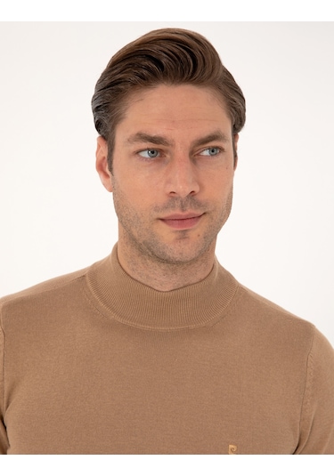 Pierre Cardin Erkek Camel Kazak /triko 50314176-vr015 CAMEL