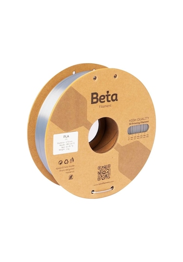 Beta Pla-silk Filament Silver