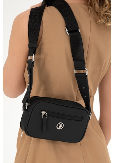 U.S. Polo Assn. Kadın Siyah Çapraz Çanta 50293652-VR046