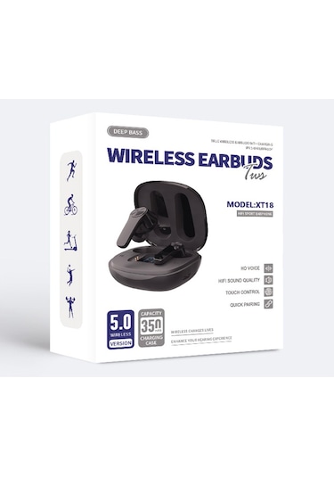 Ally XT-18 TWS Bluetooth Dijital Göstergeli Kulak İçi Kulaklık