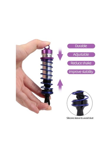 Pazly Yüksek Uyumlu Süspansiyon Rc Performanslı Parçası Mor Metal Jlb, İçin Hsp, Geeroyoo Dhk Araçlar Amortisör Adet 4 1/8 - Ti