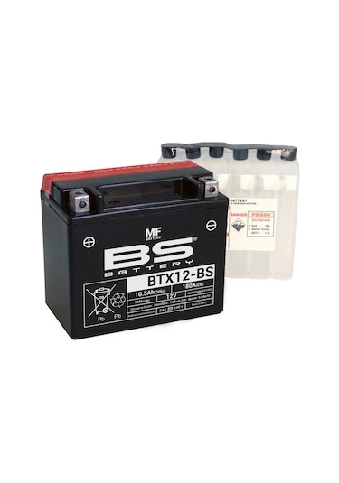 Bs Akü Btx12-bs 12v10ah 2011-2018 Piaggio Beverly Sport Touring 350 İ.e.