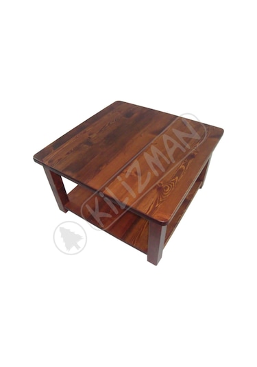 Ortoklaz Masif Ahşap Orta Sehpa