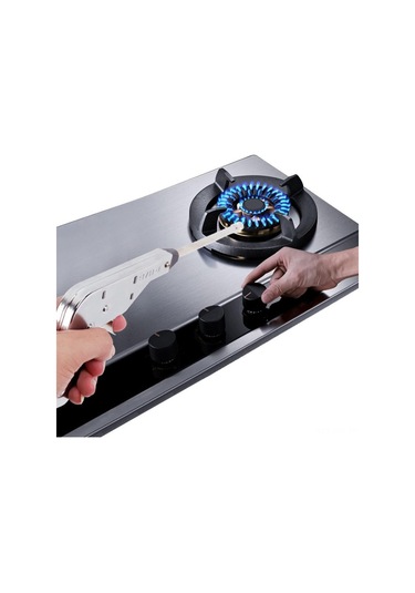 Youmex Tam Metal Akülü Olmayan 14.5 İnçli Pulslı Alıcı, Mutfak, Kamp Ve Barbekü İçin Hızlı Ateşleme Aleti Çok Renkli