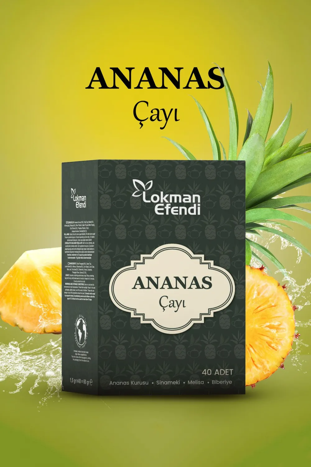 Lokman Efendi Anans Çayı 40'lı Süzen Poşet