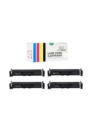 Proprint Canon LBP673CDW MF752CDW MF754CDW CRG-069 Uyumlu Toner Seti CMYK 2100 Sayfa
