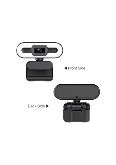 4k Usb Fiş Ve Oynayın Canlı Akış İçin Yerleşik Mikrofon Aydınlatma Video Çevrimiçi Video Konferansı Arayan