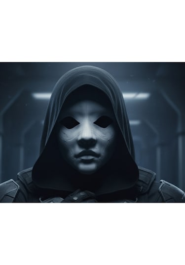 Geisha Assassin Maskesi Ghost İn The Shell