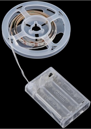 Suntek Magideal Dc5v Uv Ultraviyole Mor Led Şerit Pille-çalışan 1m Beyaz