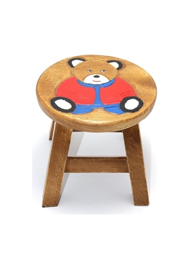 Çocuk Taburesi Büyük Boy Çok Renkli