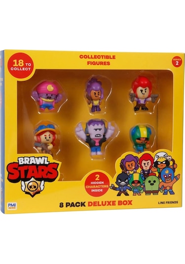 Brawl Stars 8'li Delüks Figür - Model 4 Marvel