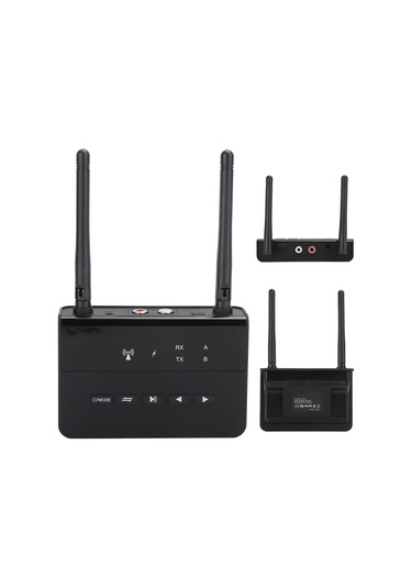 Geeroyoo B2 Bluetooth 5.0 Adaptörü: 80m Uzaklık, Hifi Ses, Aux/rca Destekli, Araç/tv/pc İçin Alıcı-verici 2'li