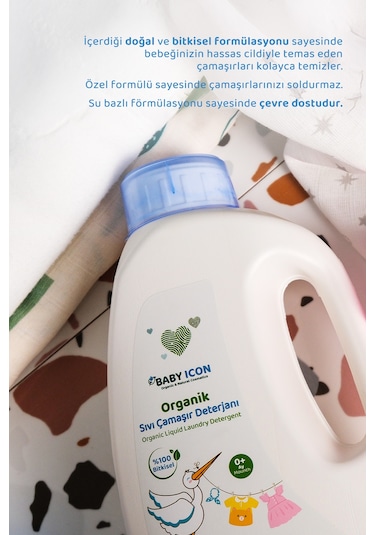 Baby Icon Sıvı Çamaşır Deterjanı 1500 ML