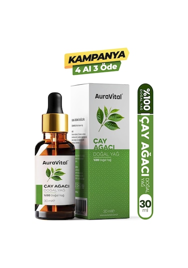 Çay Ağacı Yağı 30 Ml % 100 Saf Ve Doğal 30 ML