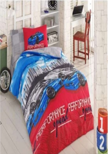 Tokyo Tek Kişilik Kapitoneli Nevresim Takımı 4 Mevsim Set