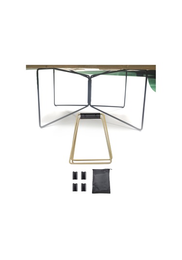 Homyl Katlanabilir Soğutucu Standı Evrensel Su Kabı Haki Haki