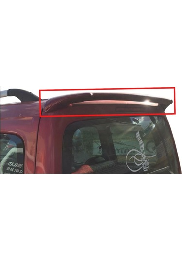 Berlingo Eski Kasa Fiber Spoiler Boyasız Astarlı