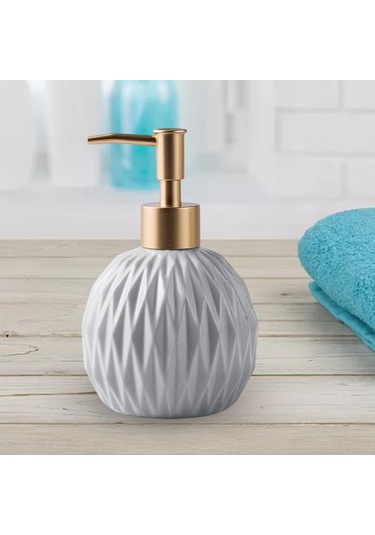 Suntek Seramik Sabunluk Ev Otel Tedarik Duş Şampuanı Mavi