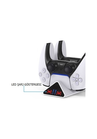 Ipega Pg P5011 Led Göstergeli Ps5 Move Joystick Kol Şarj Stand