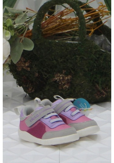 Vicco 346.e23k.379 Pembe İlk Adım Anatomik Kız Çocuk Ayakkabı 001