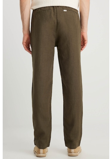 Wrangler Keten Chino Pantolon Haki Erkek Pantolon 000000000102265389 Haki