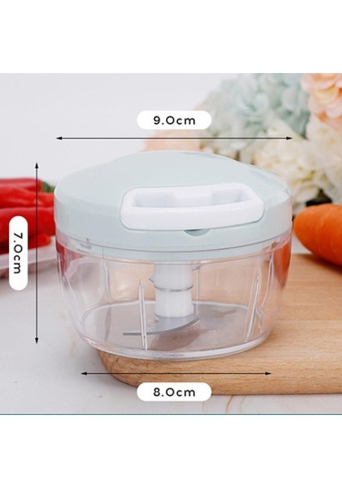 1 Adet Sarımsak Doğrayıcı Manuel Sarımsak Presi Yiyecek Sebze Kesici Et Kıyma Makinesi Mutfak Aletleri El Kıyma Makinesi Sarımsak Ezici Yeşil