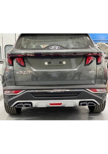 Hyundai Tucson 2021+ Için Uyumlu Arka Tampon Koruma