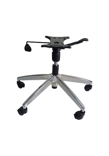 Kamusalmarket Oyuncu Koltuğu Ayağı Çift Kol Mekanizma Siyah Pistonlu 150 Kg