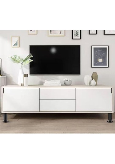 Tenfowee Ayarlanabilir Yükseklikli Güçlü Mobilya Ayakları - 12-18cm Geniş Taban, Siyah 4'lü Set