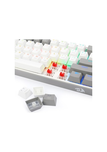 Redragon K617 Fizz RGB  Red Switch Mekanik Klavye
