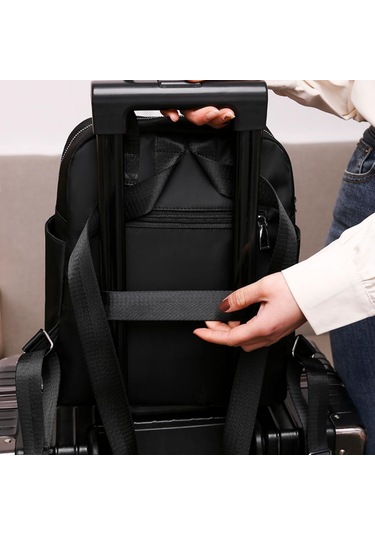 Mavi Kadın Sırt Çantası Seyahat Rahat Su Geçirmez Kadın Omuz Çantaları Kadın Büyük Kapasiteli Oxford Sırt Çantası Mavi