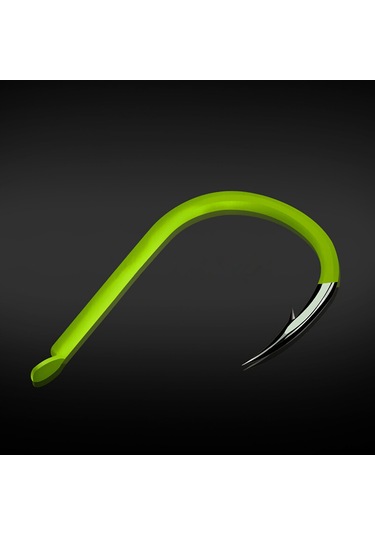 Jeehugo 50 Adet Sarı Floresan Oltacı İğne - Yüksek Karbon Çelik, 13 Boyut, Balıkçılık Enstrümanı