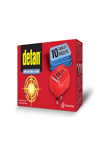 Detan Süper Mat Cihaz Sinek Kovucu + 10 Yedek