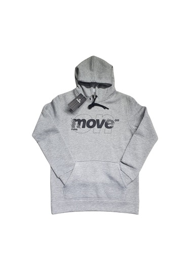 Fuba Kapşonlu Sweat Move Gri Gri