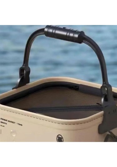 Açık Balıkçılık Kovası Katlanabilir Ve Taşınabilir Net Canlı Çok Renkli