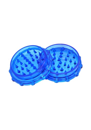 Plastik 2Parça Tutun Öğütücü Grinder /Sivri Dişli-5Cm