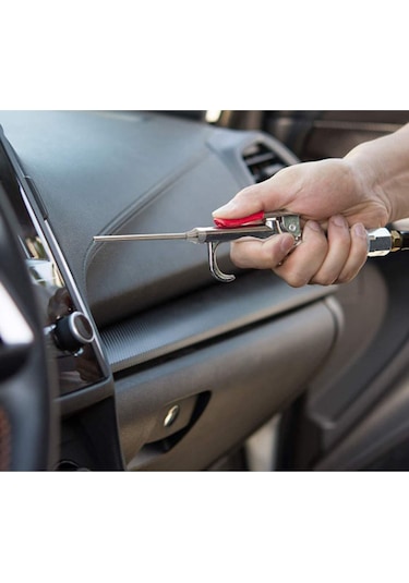 Padalink Zink Alloylu 1/4 İnç El Tipi Hava Bloweri, 90psı Basınçlı, Elektronik/makine Temizliği İçin Taşınabilir Hava Fişi